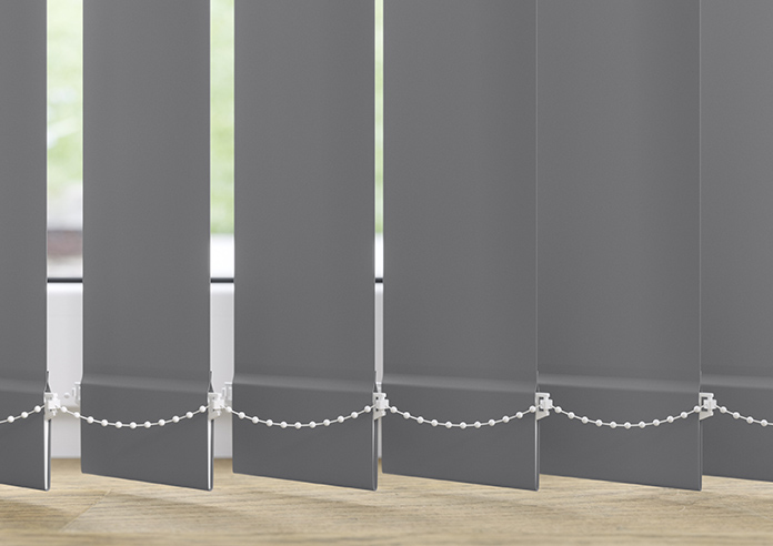 Andromeda, Dusky Grey - Vertical Blind - Image 4